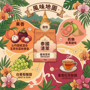 淺焙 泰國 清萊 甜桃雪利 雙厭氧蜜處理 120克 FLAVOR: 芭樂乾甜香 白葡萄酸甜 山竹甜混玉荷包香 蜜香紅茶尾韻