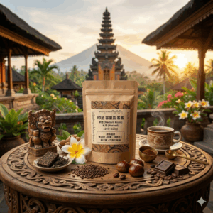 中焙 印尼 峇里島 峇峇 水洗 120克 FLAVOR：普洱茶 桂圓 決明子 栗子甜 巧克力尾韻